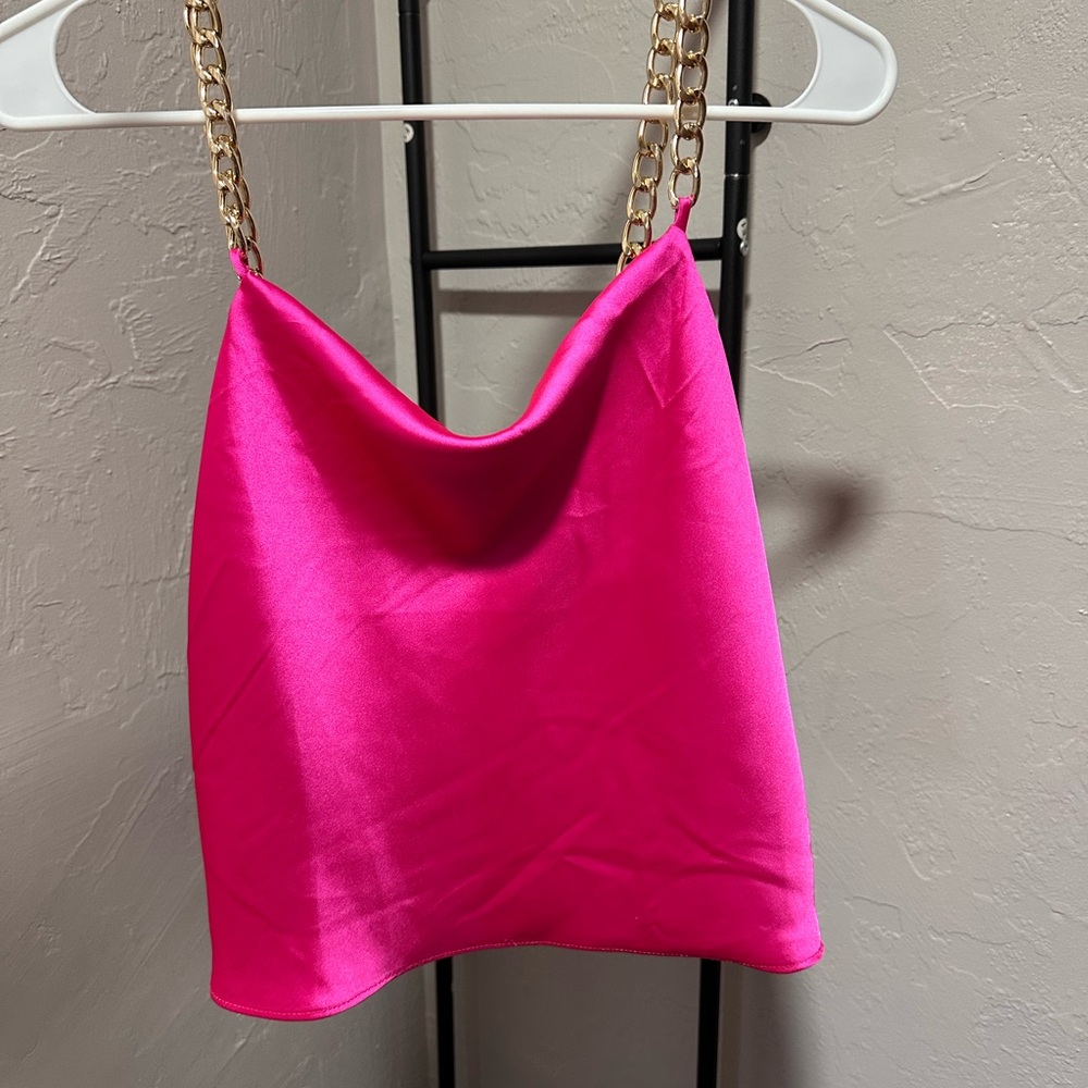 Bailey 44 Women’s Fuchsia Top with Gold Accents